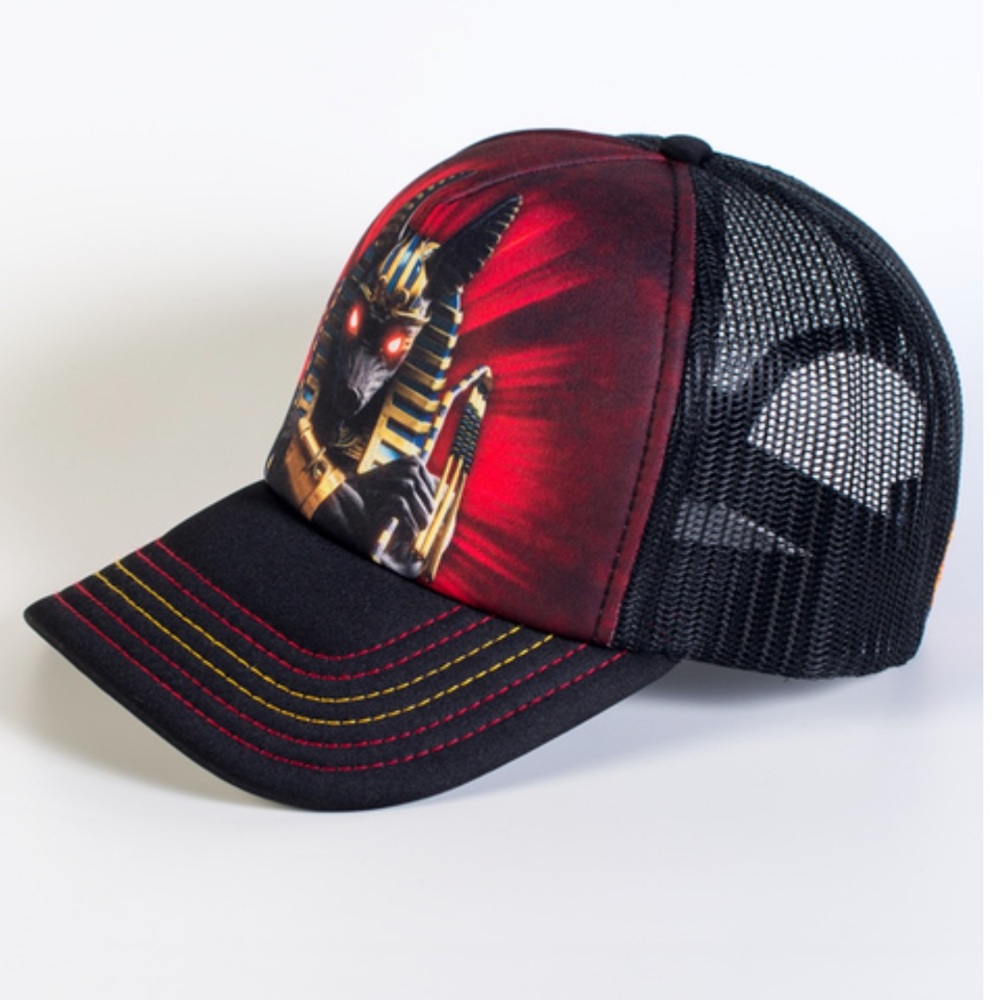 The mountain Anubis Soldier Adult Trucker Hat NWT - Picture 2 of 3